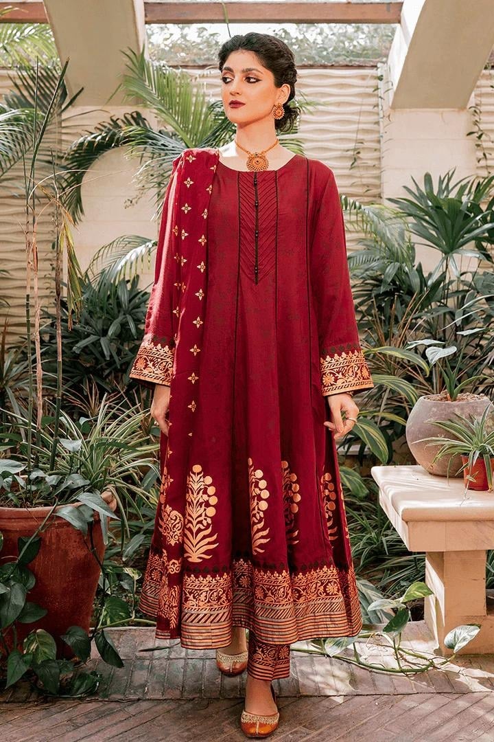 Crimson Dress, Crimson, size L — GB-004